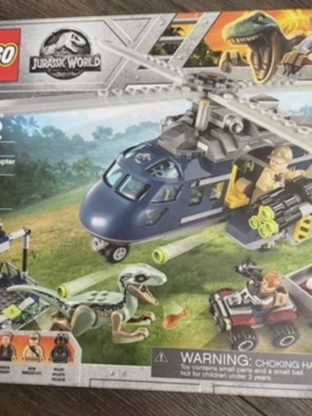 LEGO Blue's Helicopter Pursuit Set 75928 New Unopened